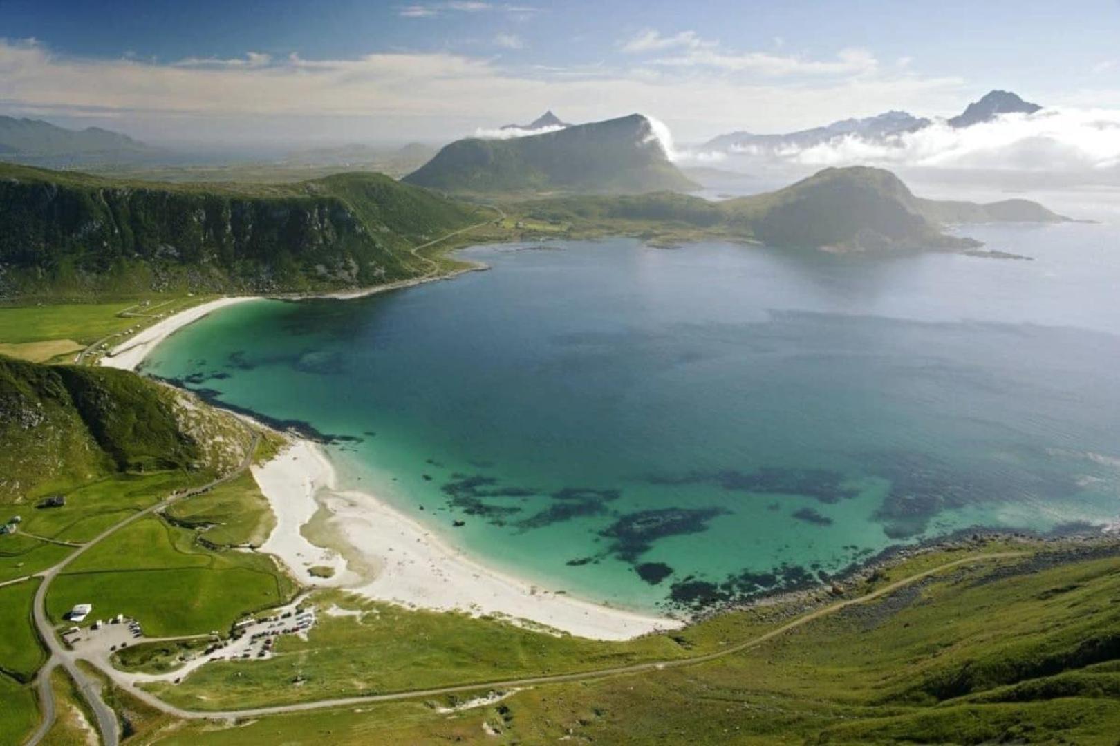 Haukland Beach House Leknes Buitenkant foto