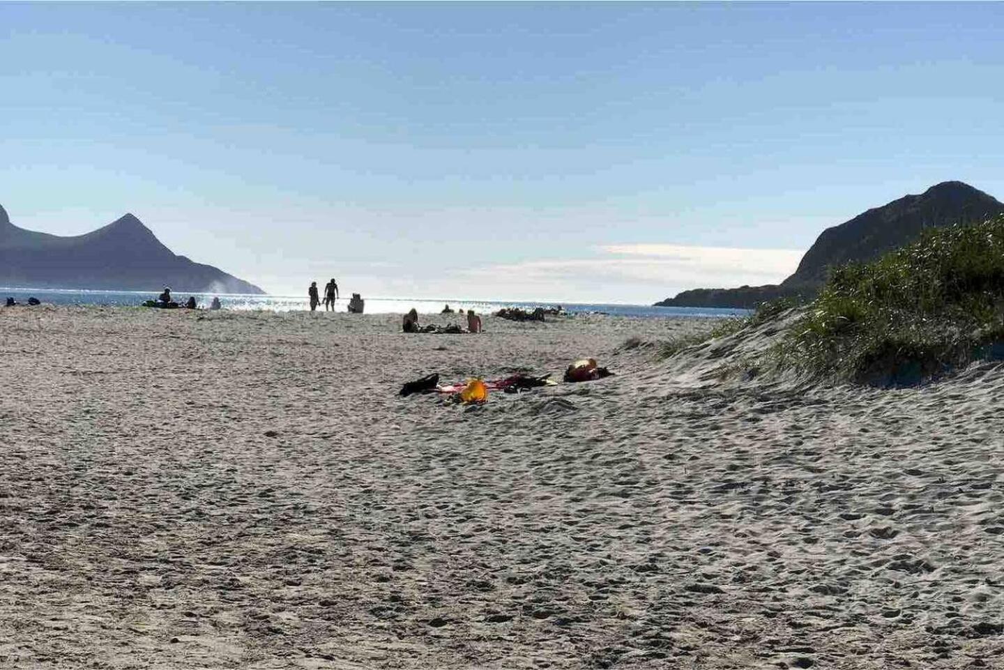 Haukland Beach House Leknes Buitenkant foto