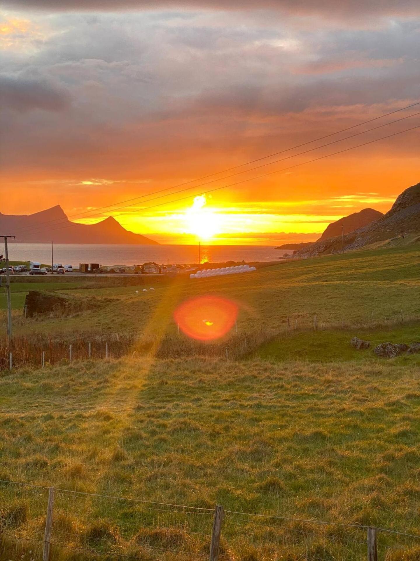 Haukland Beach House Leknes Buitenkant foto