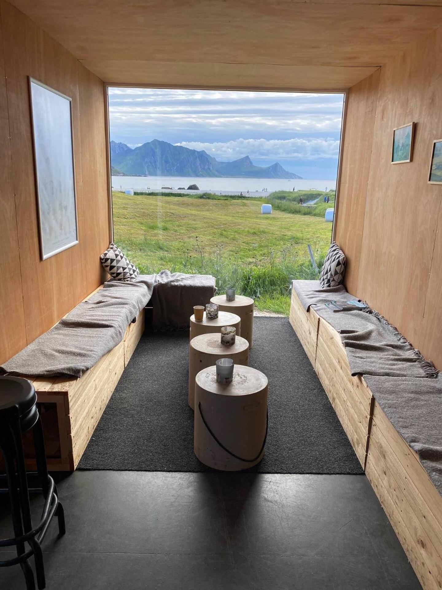 Haukland Beach House Leknes Buitenkant foto